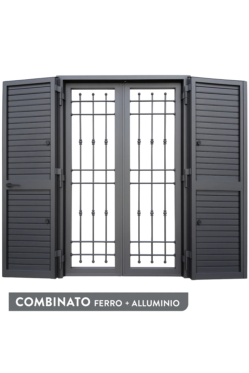 Combinata Persiana + Grata di Sicurezza - immagine 2